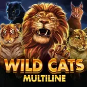 Wild Cats Multiline game screenshot